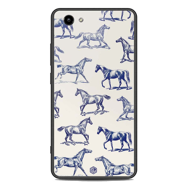 Trending Designs Series Soft Phone Case - Premium Glass Case - Vivo Y71