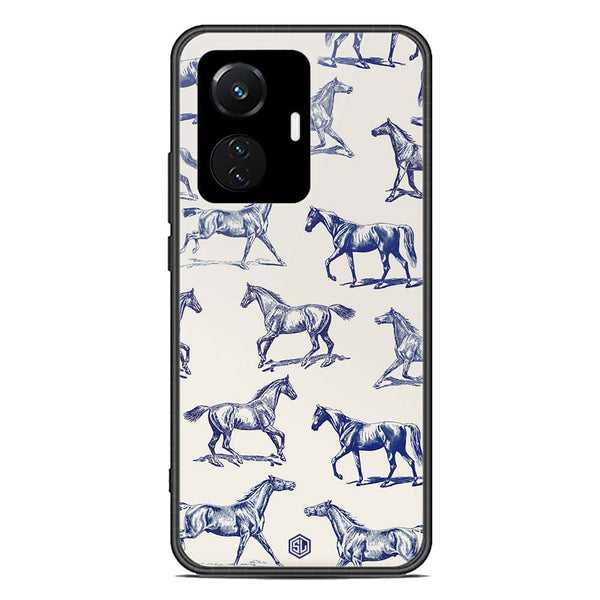 Trending Designs Series Soft Phone Case - Premium Glass Case - Vivo Y55 4G