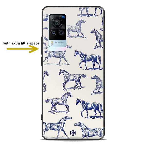 Trending Designs Series Soft Phone Case - Premium Glass Case - Vivo X60