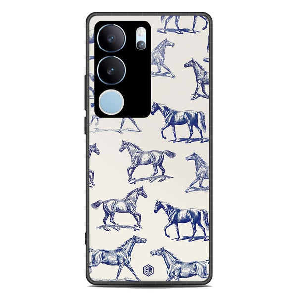 Trending Designs Series Soft Phone Case - Premium Glass Case - Vivo V29 Pro