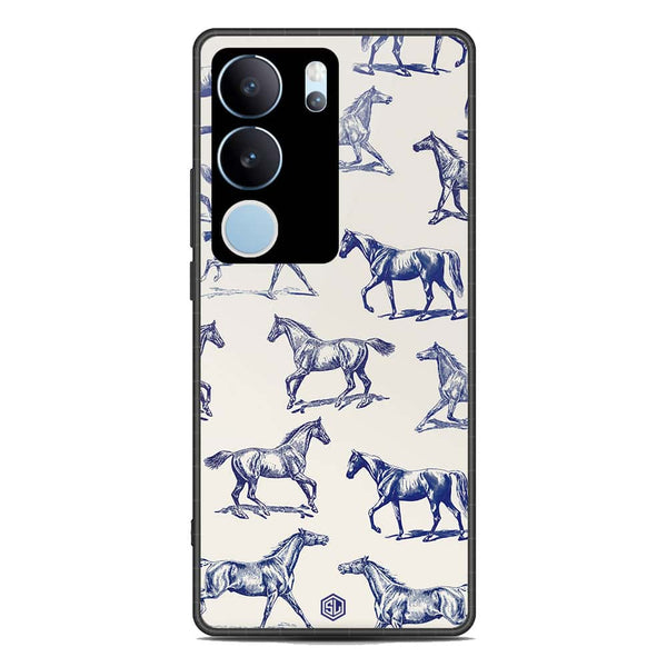 Trending Designs Series Soft Phone Case - Premium Glass Case - Vivo V29