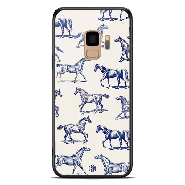 Trending Designs Series Soft Phone Case - Premium Glass Case - Samsung Galaxy S9
