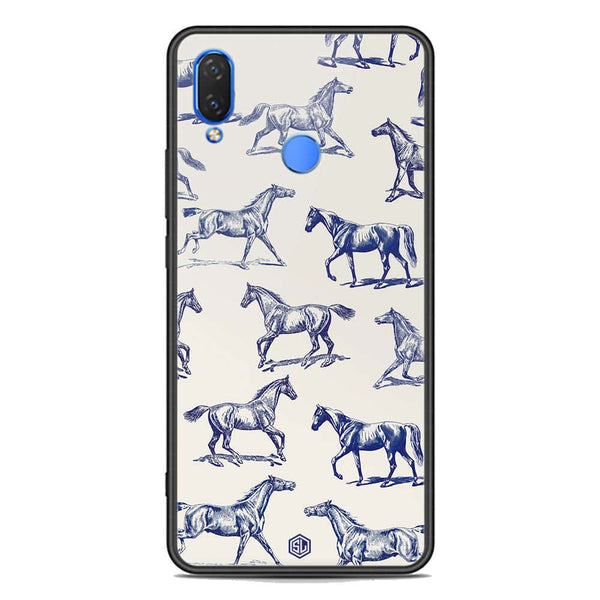 Trending Designs Series Soft Phone Case - Premium Glass Case - Huawei Y7 Prime 2019
