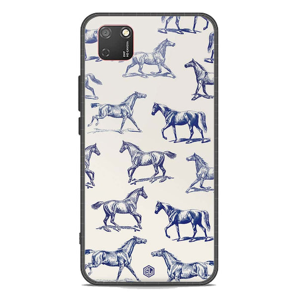 Trending Designs Series Soft Phone Case - Premium Glass Case - Huawei Y5p