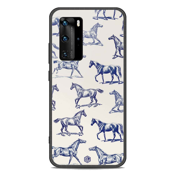 Trending Designs Series Soft Phone Case - Premium Glass Case - Huawei P40 Pro