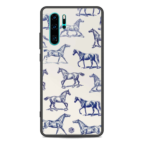Trending Designs Series Soft Phone Case - Premium Glass Case - Huawei P30 Pro