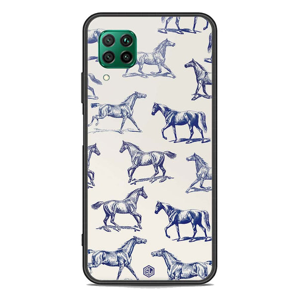 Trending Designs Series Soft Phone Case - Premium Glass Case - Huawei Nova 7i