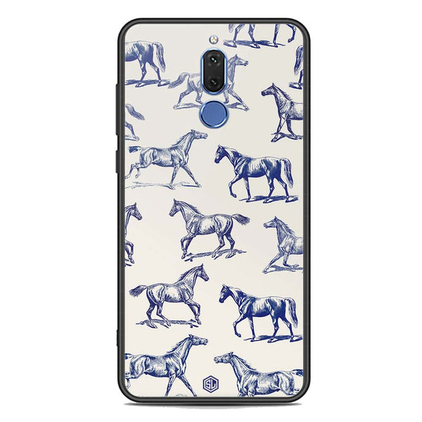 Trending Designs Series Soft Phone Case - Premium Glass Case - Huawei Mate 10 Lite