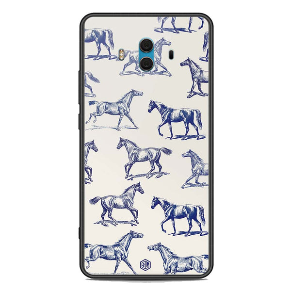 Trending Designs Series Soft Phone Case - Premium Glass Case - Huawei Mate 10