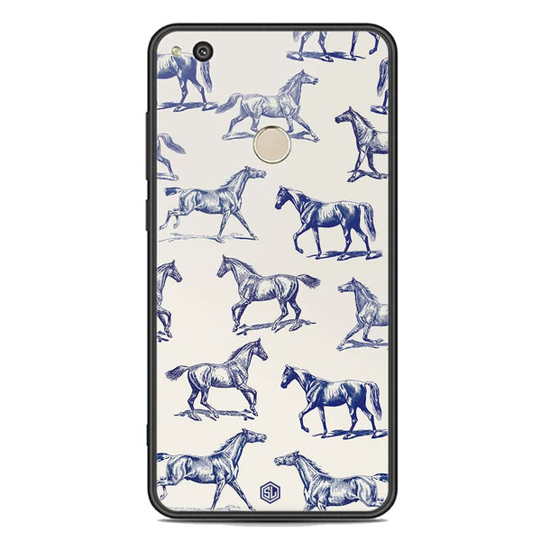 Trending Designs Series Soft Phone Case - Premium Glass Case - Huawei Honor P8 Lite 2017
