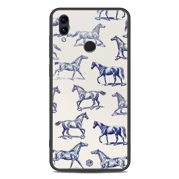 Trending Designs Series Soft Phone Case - Premium Glass Case - Huawei Honor 10 Lite