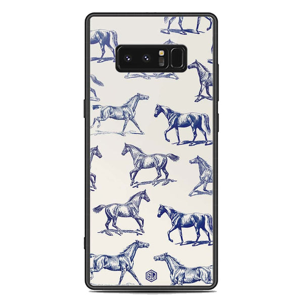 Trending Designs Series Soft Phone Case - Premium Glass Case - Samsung Galaxy Note 8