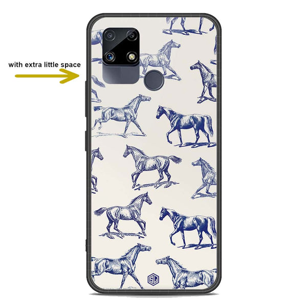 Trending Designs Series Soft Phone Case - Premium Glass Case - Realme C12