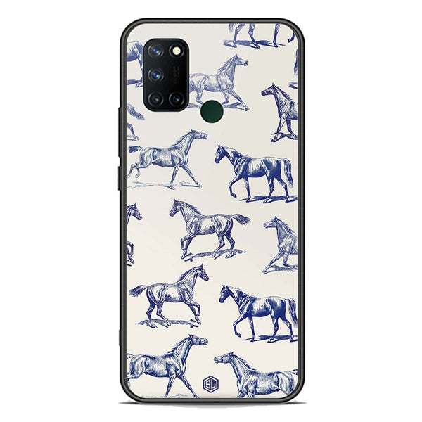 Trending Designs Series Soft Phone Case - Premium Glass Case - Realme 7i