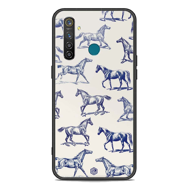 Trending Designs Series Soft Phone Case - Premium Glass Case - Realme 5 Pro