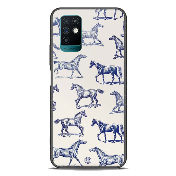 Trending Designs Series Soft Phone Case - Premium Glass Case - Infinix Note 10