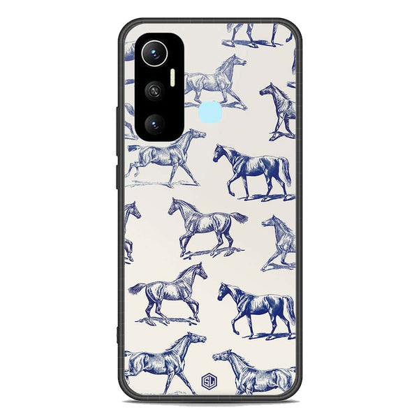 Trending Designs Series Soft Phone Case - Premium Glass Case - Infinix Hot 11