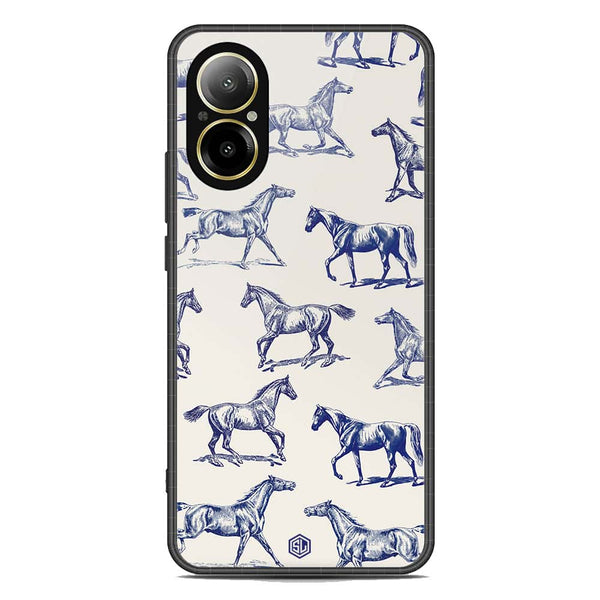 Trending Designs Series Soft Phone Case - Premium Glass Case - Realme C67 4G