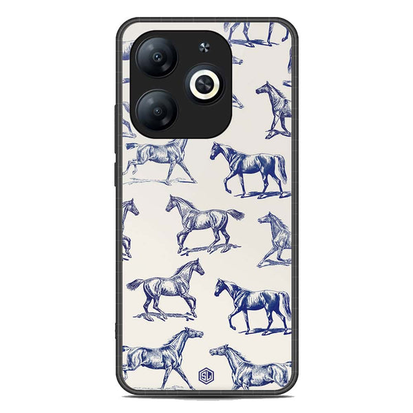Trending Designs Series Soft Phone Case - Premium Glass Case - Tecno Spark 20C