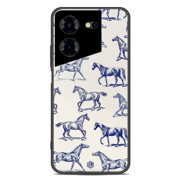 Trending Designs Series Soft Phone Case - Premium Glass Case - Tecno Pova 5 Pro