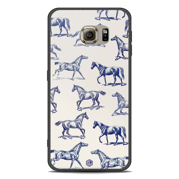 Trending Designs Series Soft Phone Case - Acrylic Glass Case - Samsung Galaxy S6