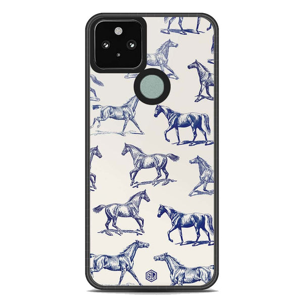 Trending Designs Series Soft Phone Case - Metal Case - Google Pixel 5