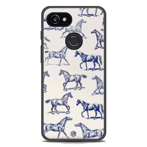 Trending Designs Series Soft Phone Case - Metal Case - Google Pixel 2 XL