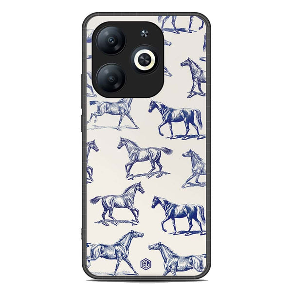 Trending Designs Series Soft Phone Case - Metal Case - Infinix Hot 40i