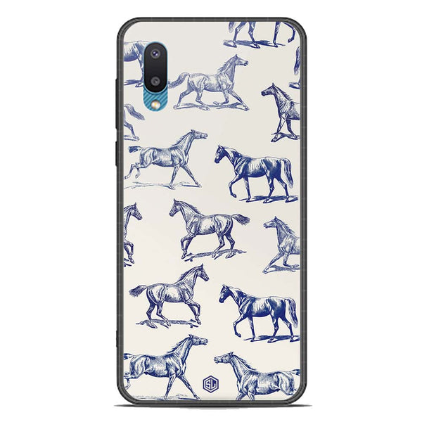 Trending Designs Series Soft Phone Case - Premium Glass Case - Samsung Galaxy M02