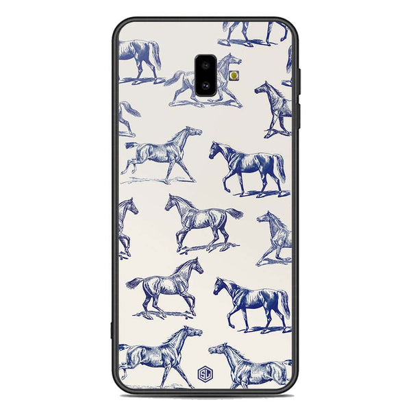 Trending Designs Series Soft Phone Case - Premium Glass Case - Samsung Galaxy J6 Plus 2018