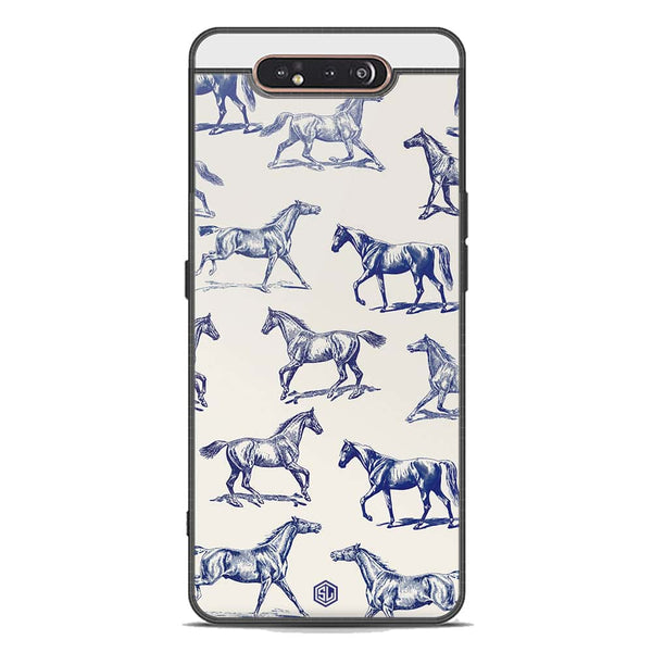 Trending Designs Series Soft Phone Case - Premium Glass Case - Samsung Galaxy A80