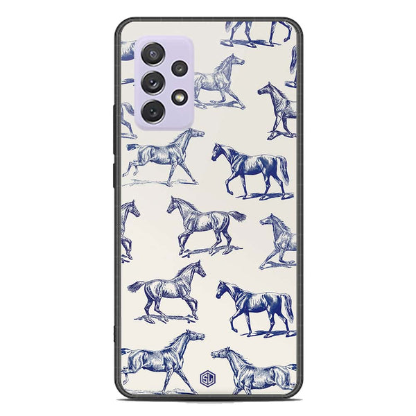 Trending Designs Series Soft Phone Case - Premium Glass Case - Samsung Galaxy A72