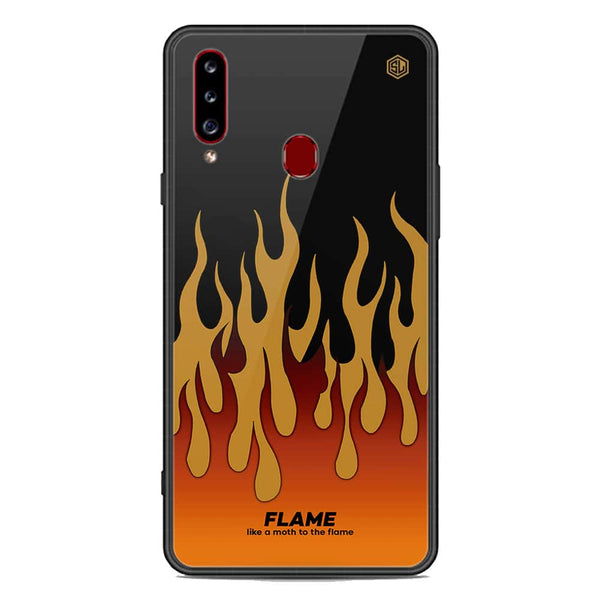 Trending Designs Series Soft Phone Case - Premium Glass Case - Samsung Galaxy A20s