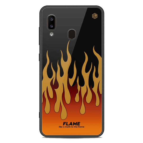 Trending Designs Series Soft Phone Case - Premium Glass Case - Samsung Galaxy A20