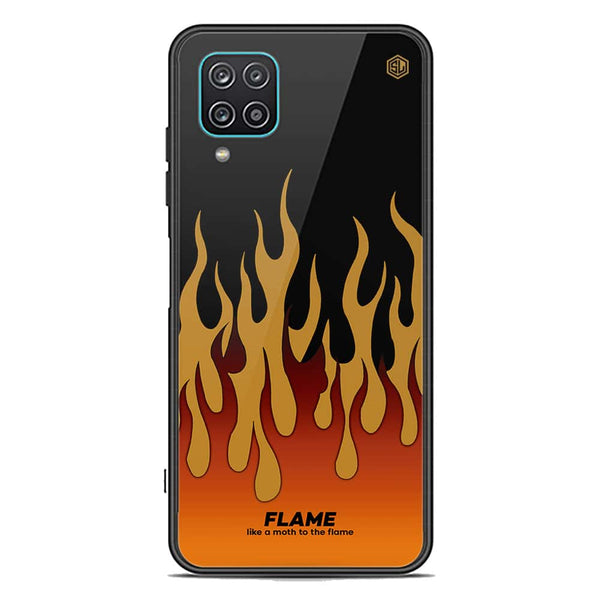 Trending Designs Series Soft Phone Case - Premium Glass Case - Samsung Galaxy A12