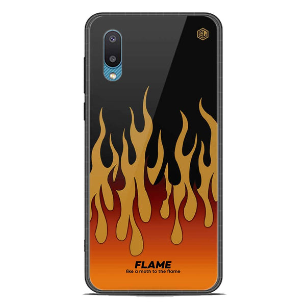 Trending Designs Series Soft Phone Case - Premium Glass Case - Samsung Galaxy A02