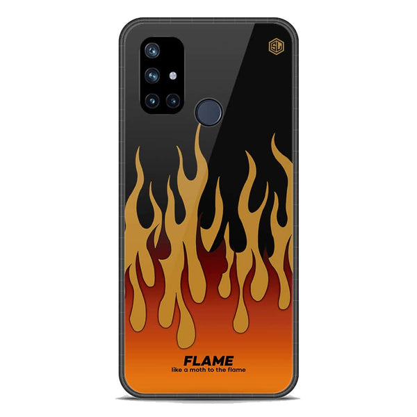 Trending Designs Series Soft Phone Case - Premium Glass Case - OnePlus Nord N10 5G