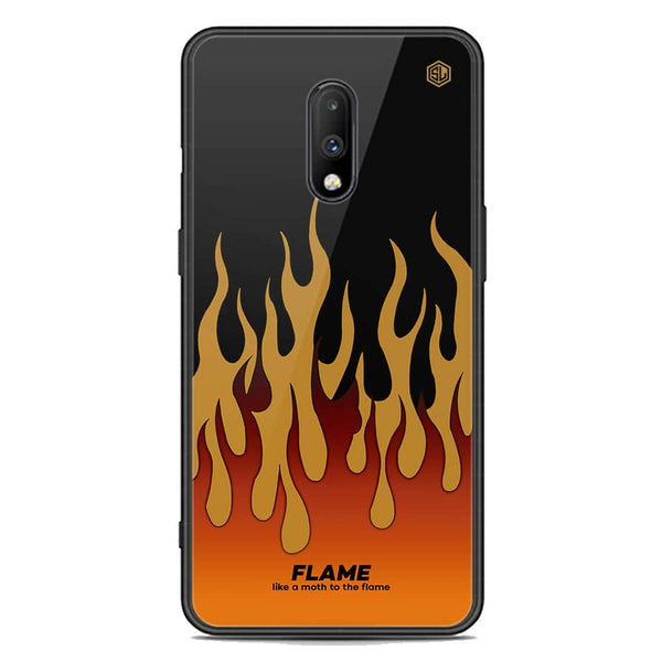Trending Designs Series Soft Phone Case - Premium Glass Case - OnePlus 7