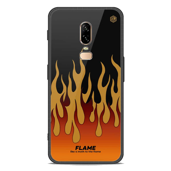 Trending Designs Series Soft Phone Case - Premium Glass Case - OnePlus 6