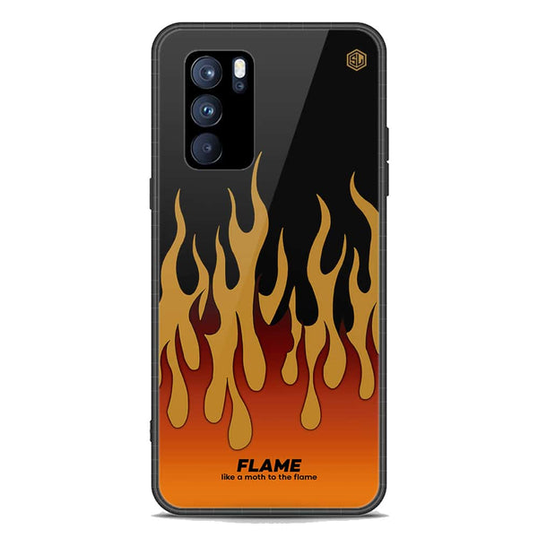 Trending Designs Series Soft Phone Case - Premium Glass Case - Oppo Reno 6 Pro 5G