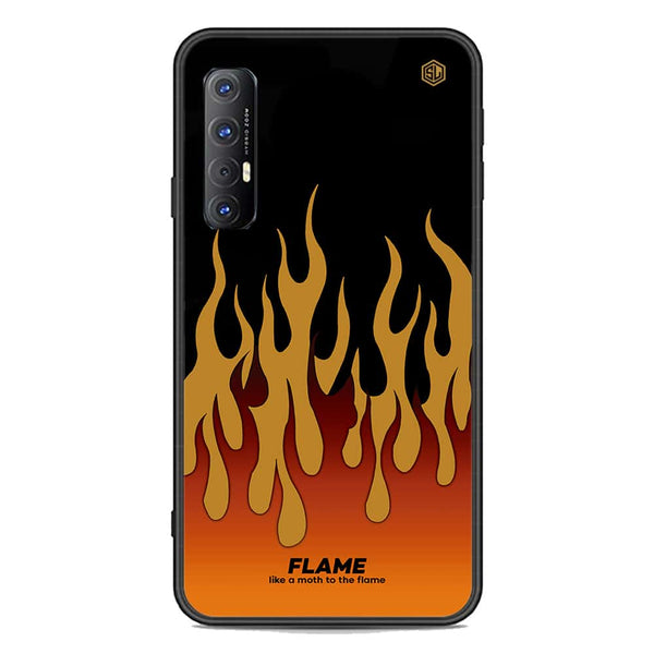 Trending Designs Series Soft Phone Case - Premium Glass Case - Oppo Reno 3 Pro