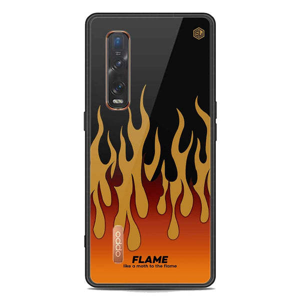Trending Designs Series Soft Phone Case - Premium Glass Case - Oppo Find X2 Pro