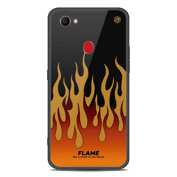 Trending Designs Series Soft Phone Case - Premium Glass Case - Oppo F7