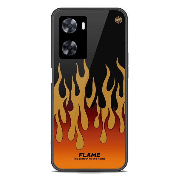 Trending Designs Series Soft Phone Case - Premium Glass Case - Oppo A77s