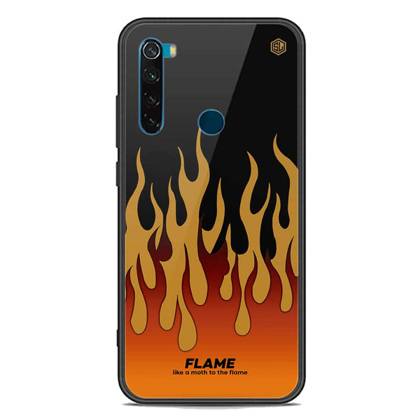 Trending Designs Series Soft Phone Case - Premium Glass Case - Xiaomi Redmi Note 8 2021