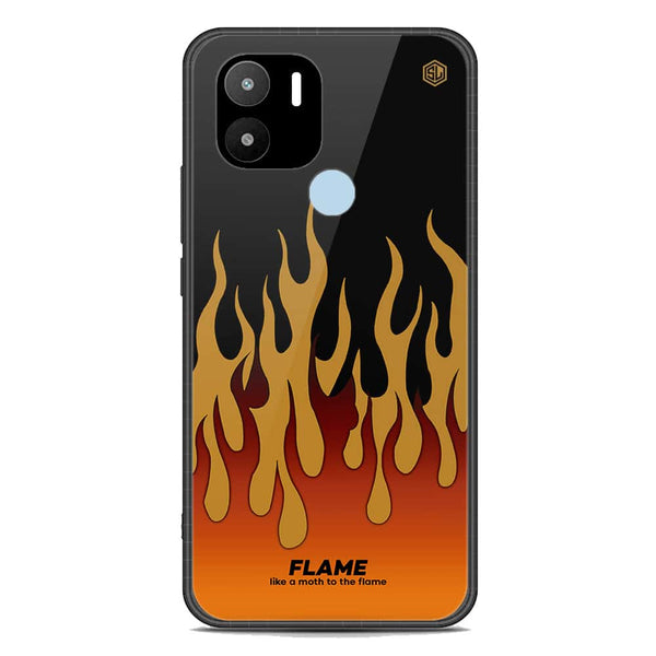 Trending Designs Series Soft Phone Case - Premium Glass Case - Xiaomi Redmi A1 Plus