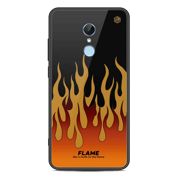 Trending Designs Series Soft Phone Case - Premium Glass Case - Xiaomi Redmi 5