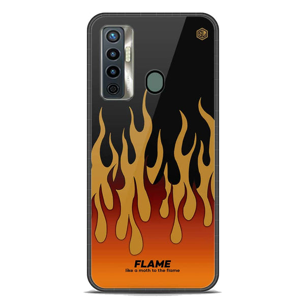 Trending Designs Series Soft Phone Case - Premium Glass Case - Tecno Camon 17