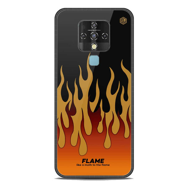 Trending Designs Series Soft Phone Case - Premium Glass Case - Tecno Camon 16