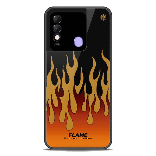 Trending Designs Series Soft Phone Case - Premium Glass Case - Tecno Spark 8